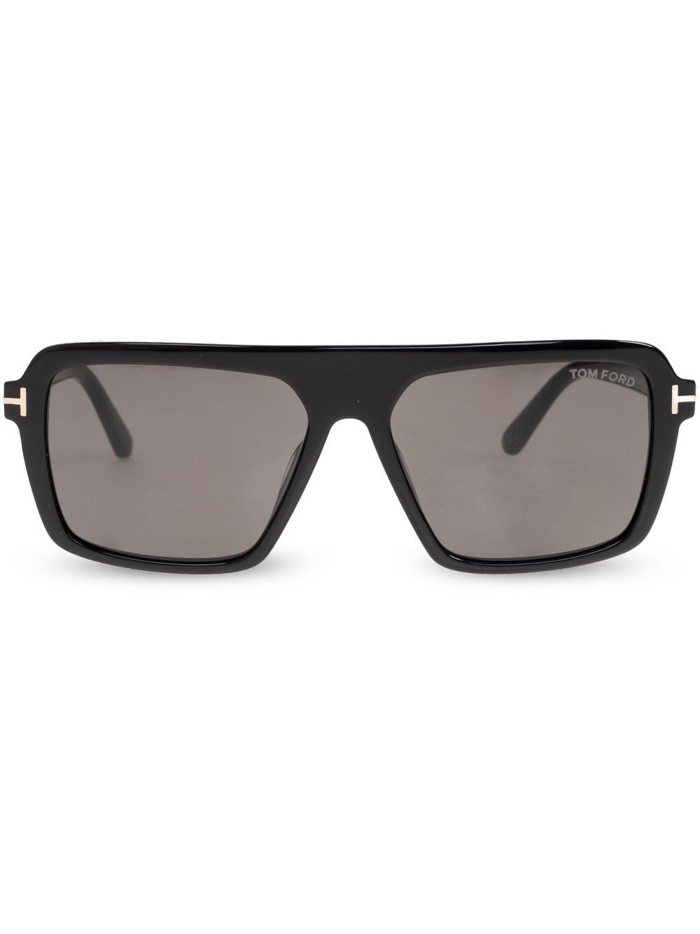 TOM FORD Eyewear 方框太阳眼镜 - 黑色