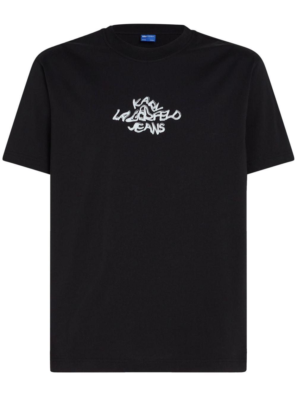 Karl Lagerfeld Jeans Tokyo 印花T恤 - 黑色