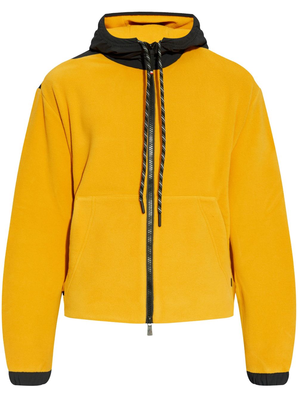 Moncler Grenoble 拉链连帽衫 - 黄色