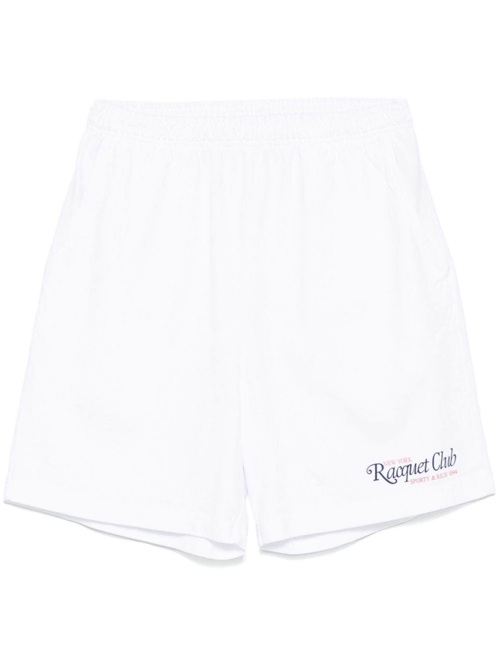 Sporty & Rich 94 Racquet Club 运动短裤 - 白色