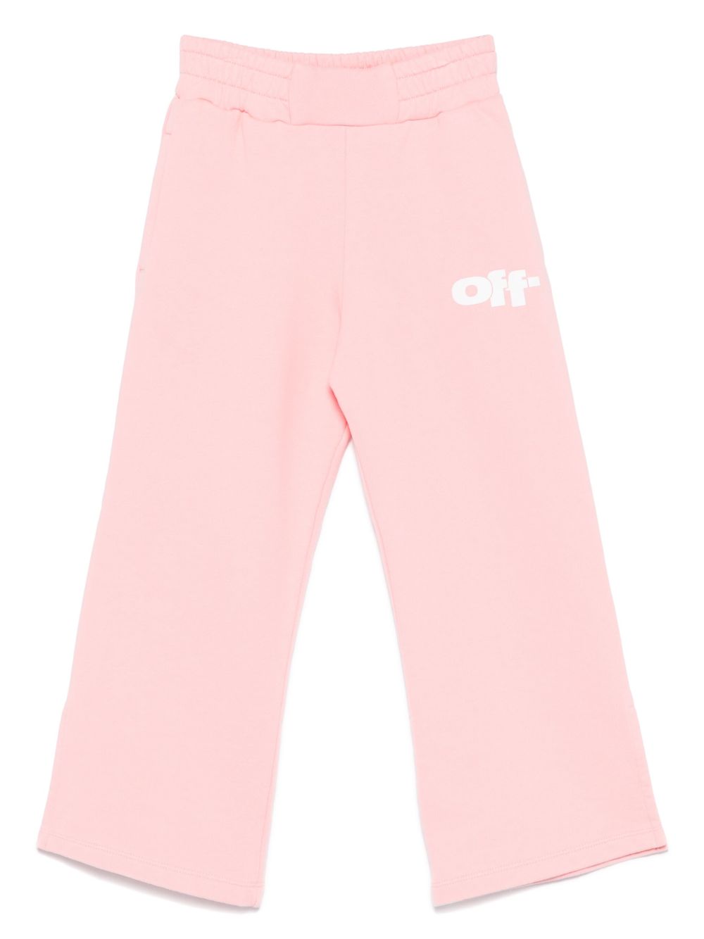 Off-White Kids Type Graphic 运动裤 - 粉色
