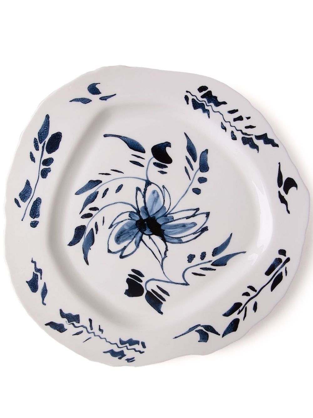Seletti Classics on Acid English Delft 晚宴盘 - 白色
