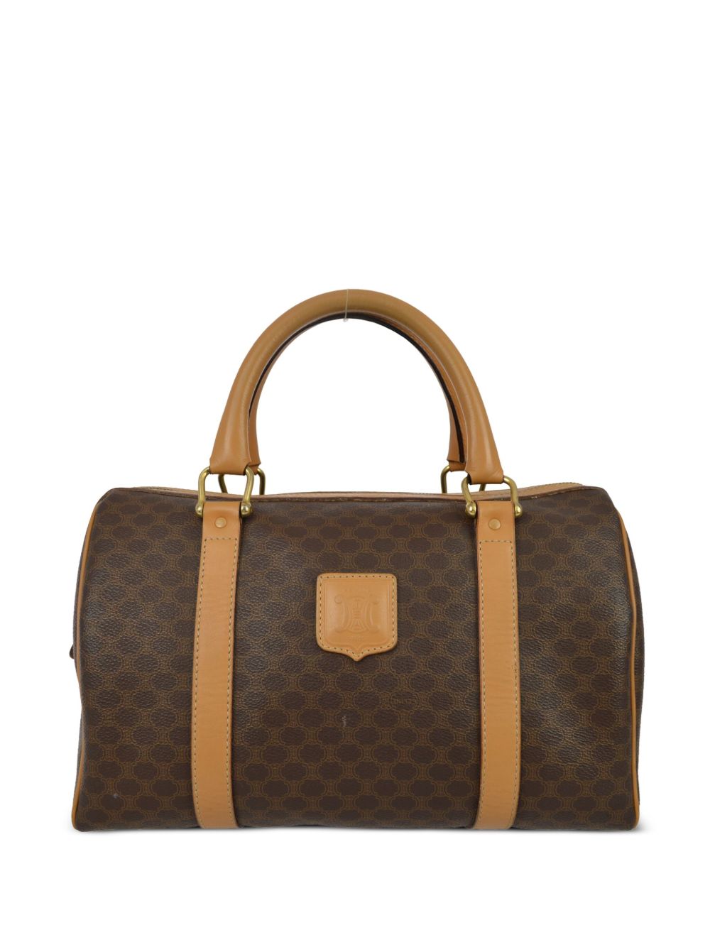 Céline Pre-Owned Macadam 手提包（1990-2000年典藏款） - 褐色