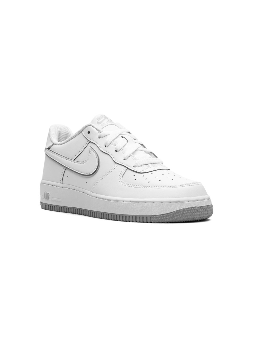 Nike Kids Air Force 1 运动鞋 - 白色