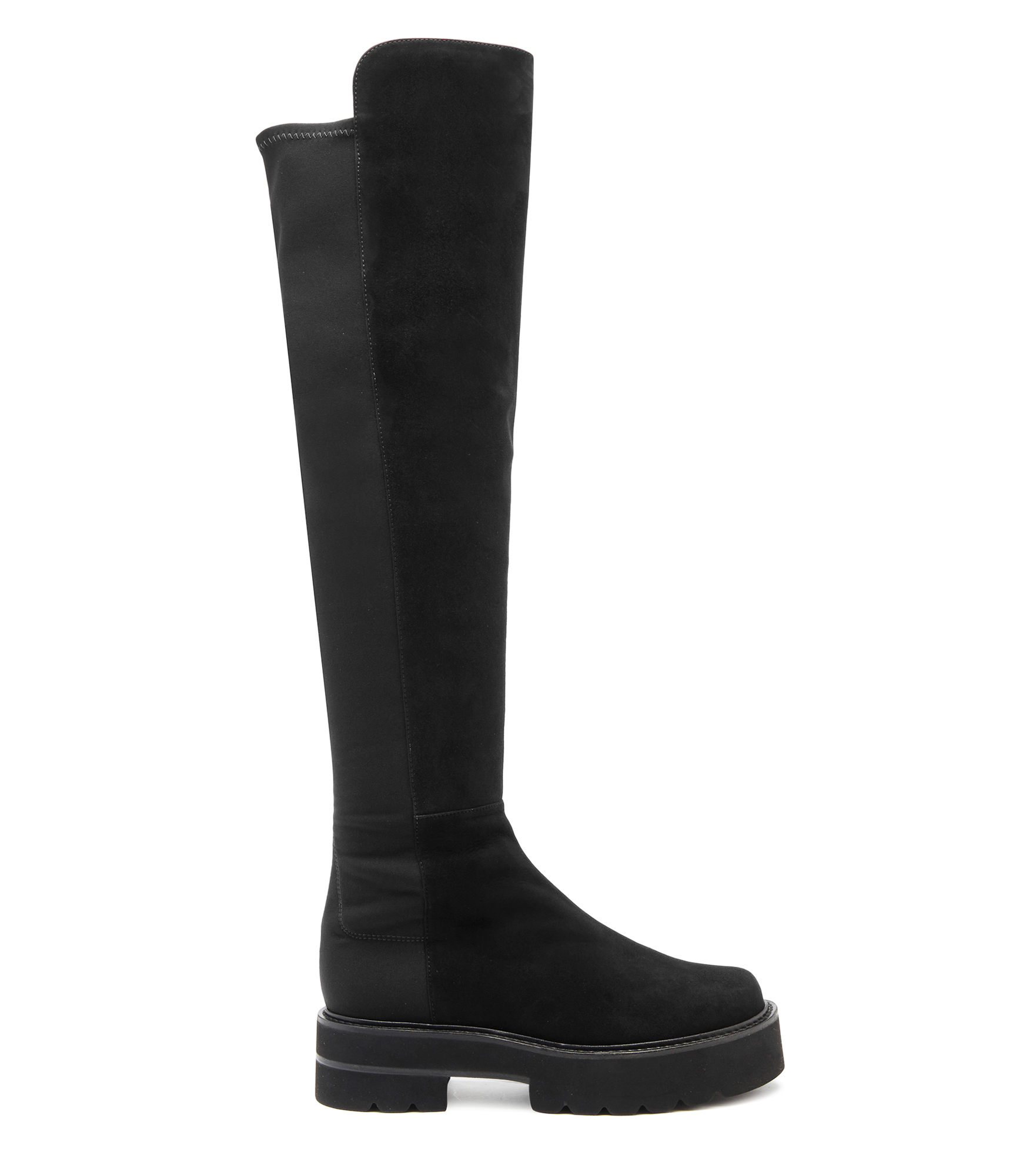 Stuart Weitzman 5050 Ultralift - Woman Boots And Booties Black 40