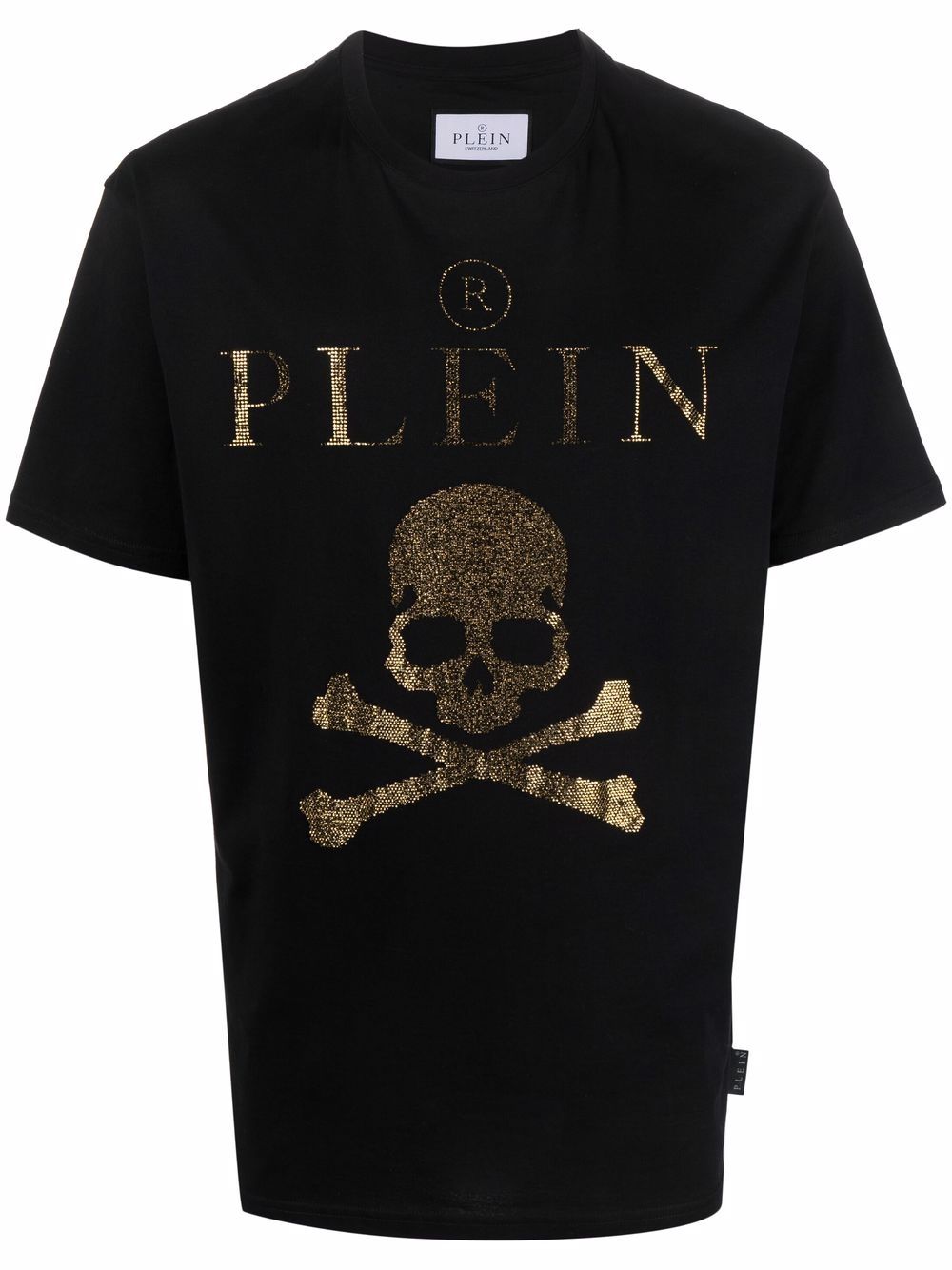 Philipp Plein 晶饰T恤 - 黑色
