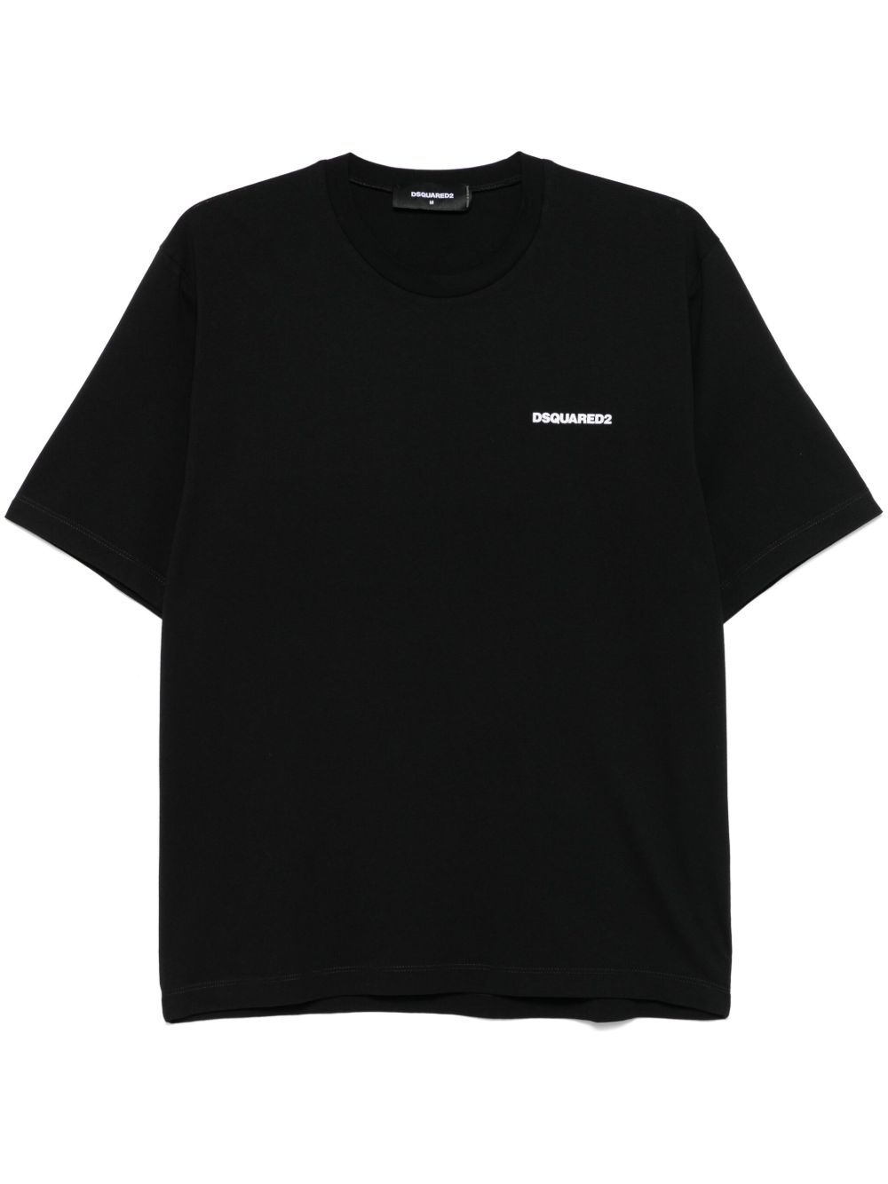 DSQUARED2 logo印花T恤 - 黑色