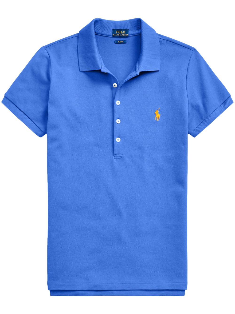 Polo Ralph Lauren Julie logo刺绣polo衫 - 蓝色