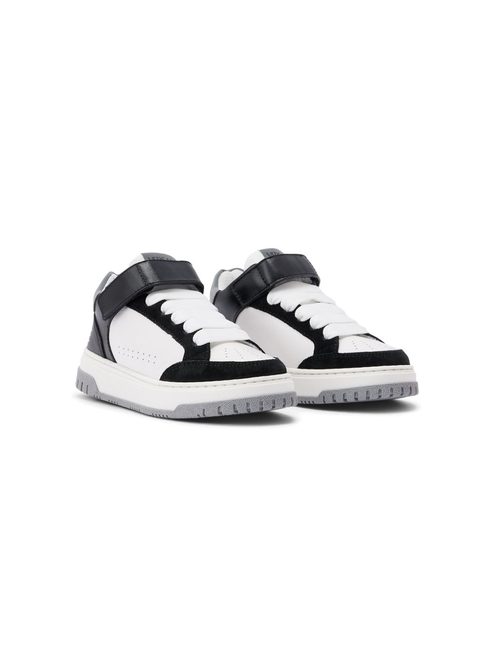 Versace Kids logo运动鞋 - 白色