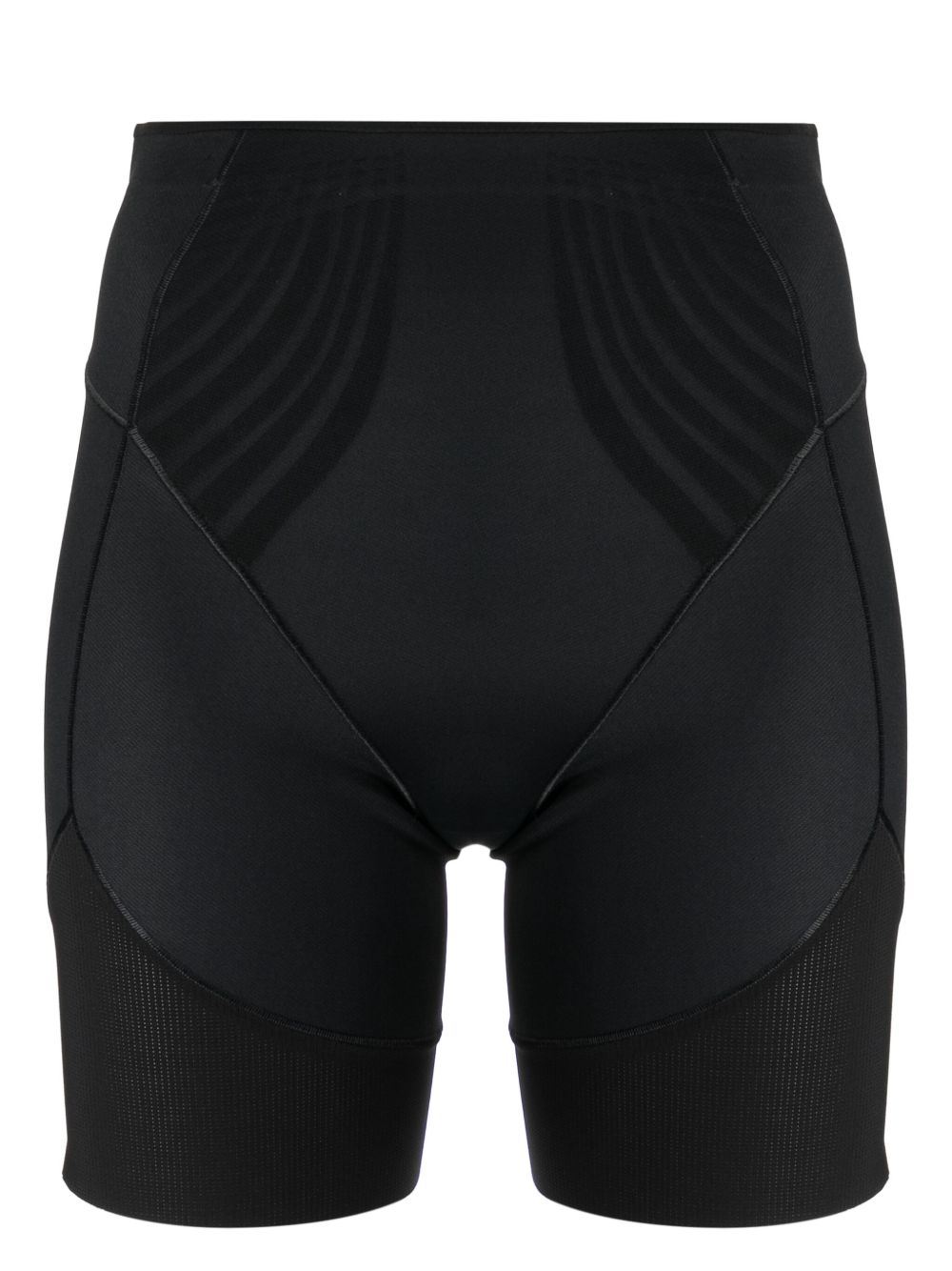 SPANX Haute Contour® 棉压力紧身短裤 - 黑色