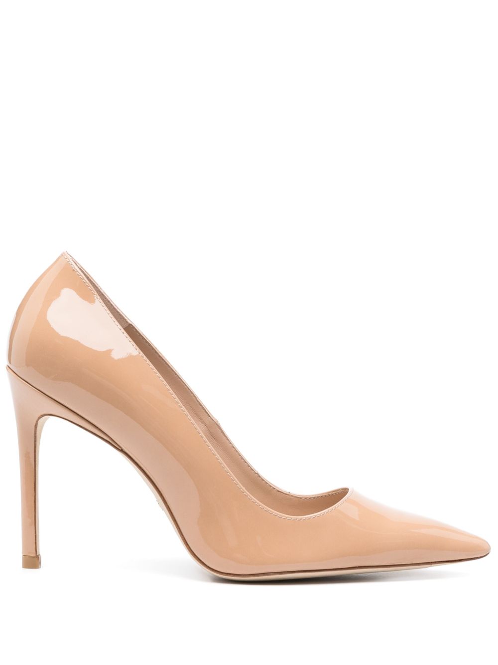 Stuart Weitzman Stuart 皮质高跟鞋 - 中性色