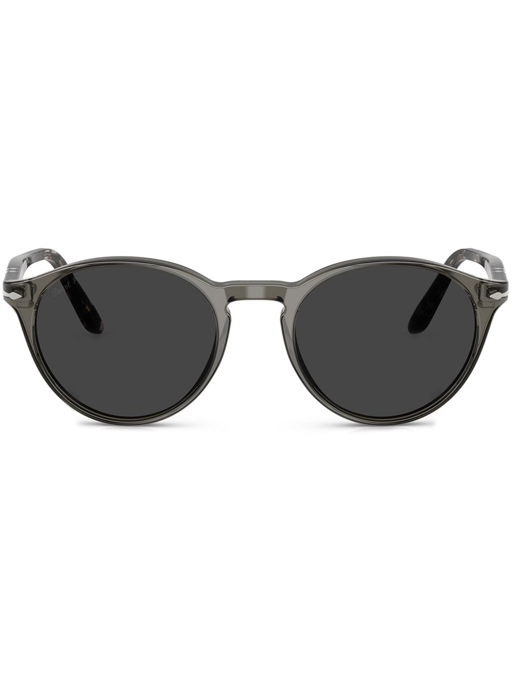 Persol 圆框太阳眼镜 - 灰色