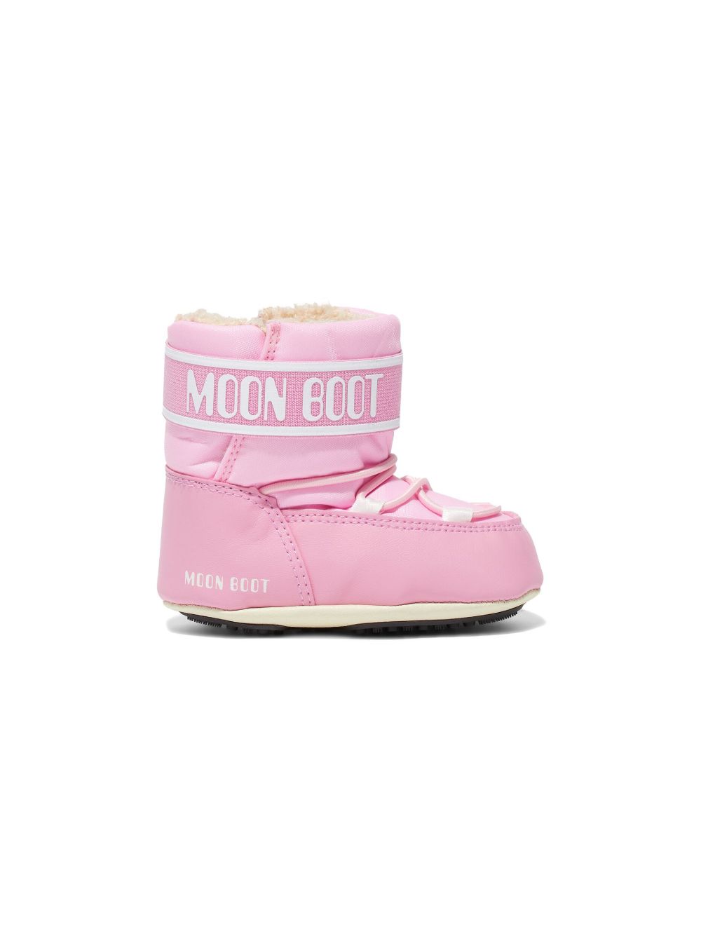 Moon Boot Kids Icon 中筒靴 - 粉色