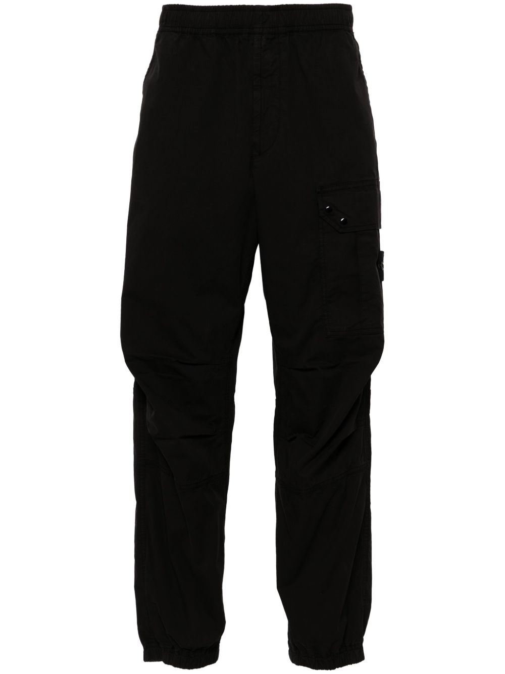 Stone Island 中腰工装裤 - 黑色
