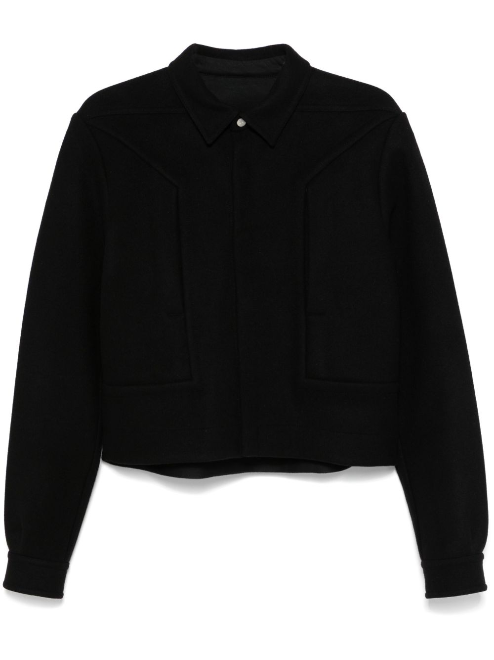 Rick Owens Alice Strobe 夹克 - 黑色