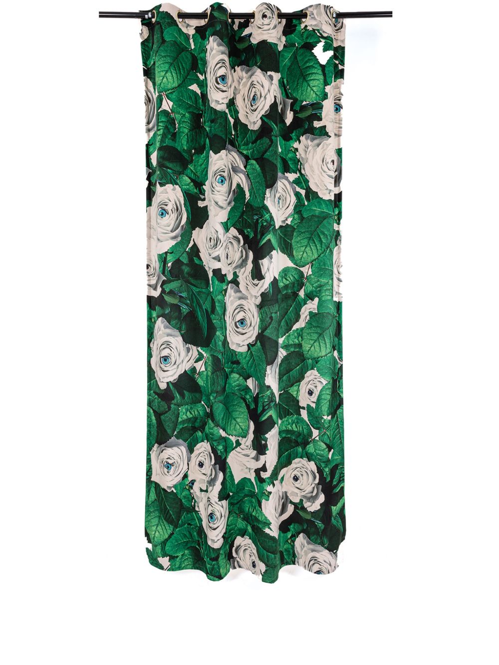 Seletti Roses 窗帘 - 绿色