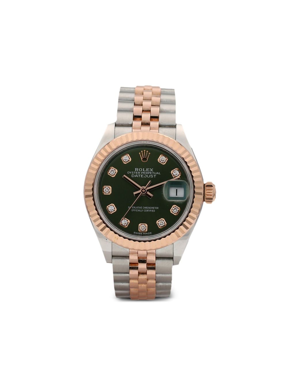 Rolex Datejust 28毫米腕表（2017年典藏款） - 绿色