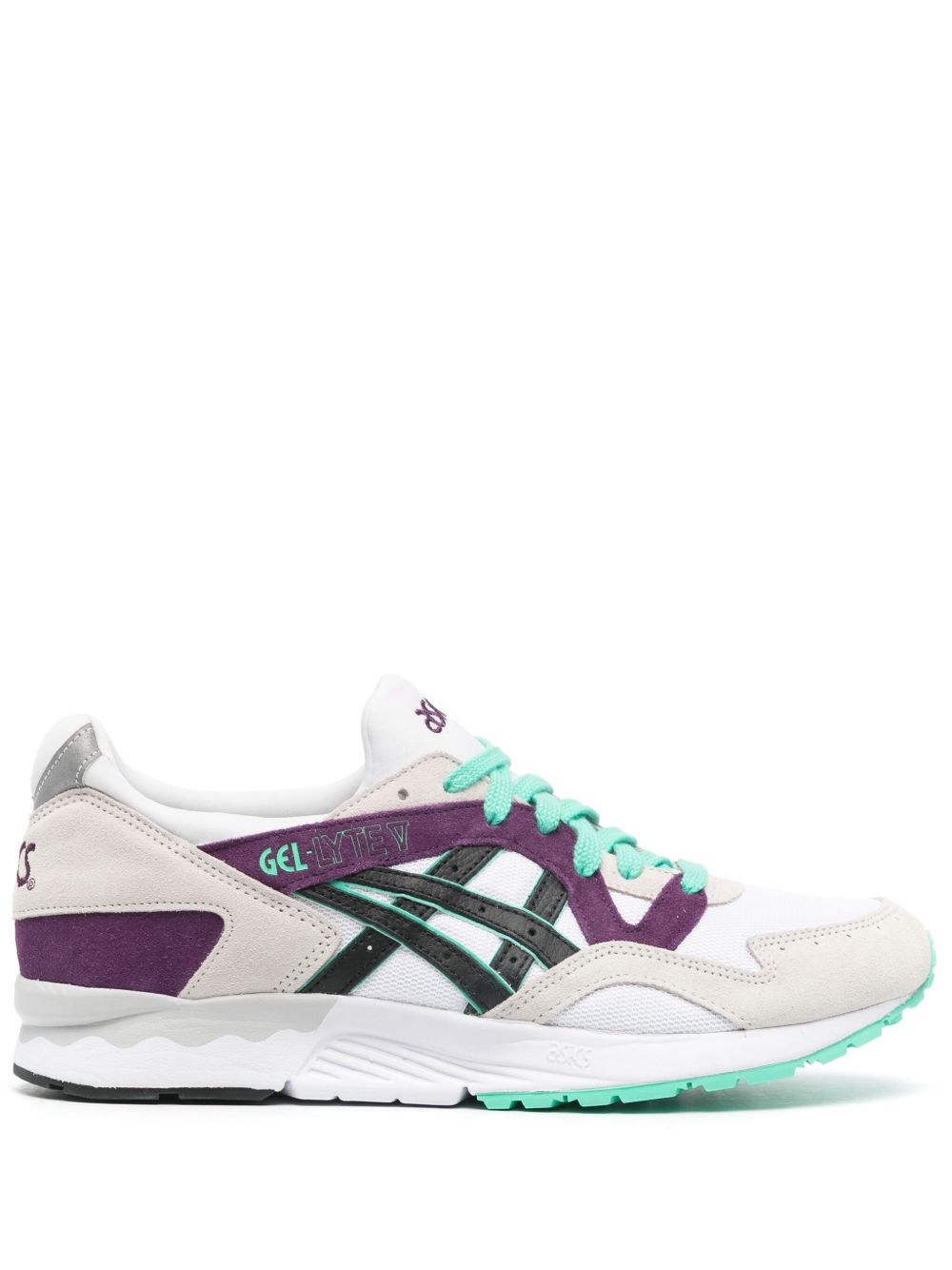 ASICS Gel-Lyte V 拼接运动鞋 - 白色