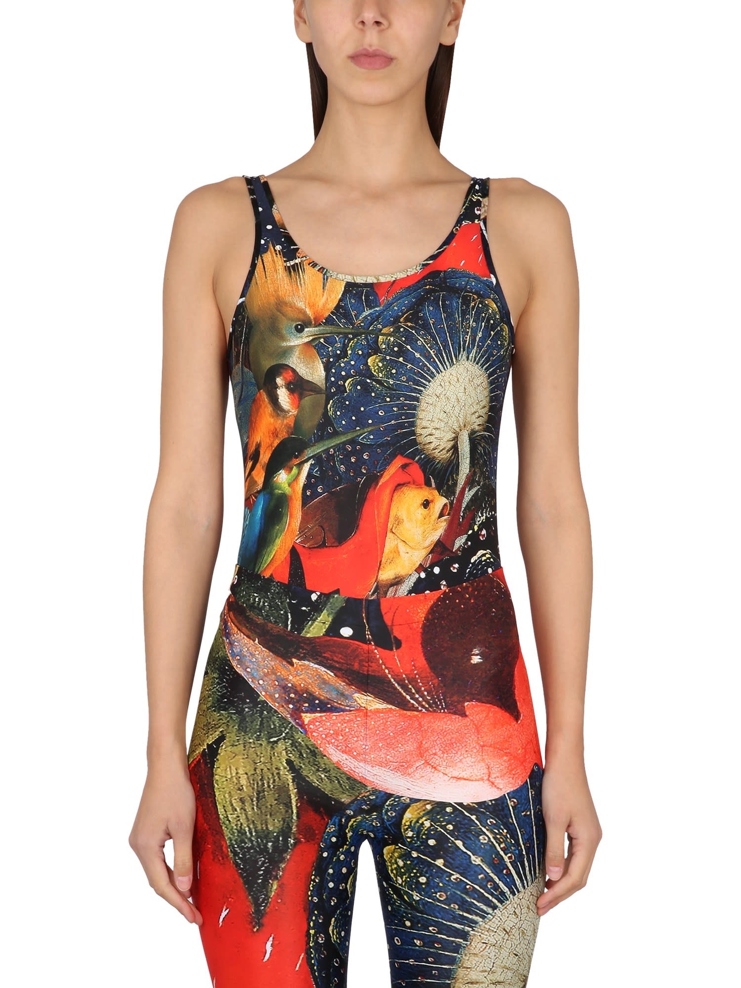 Alexander McQueen 连体紧身衣 带印花