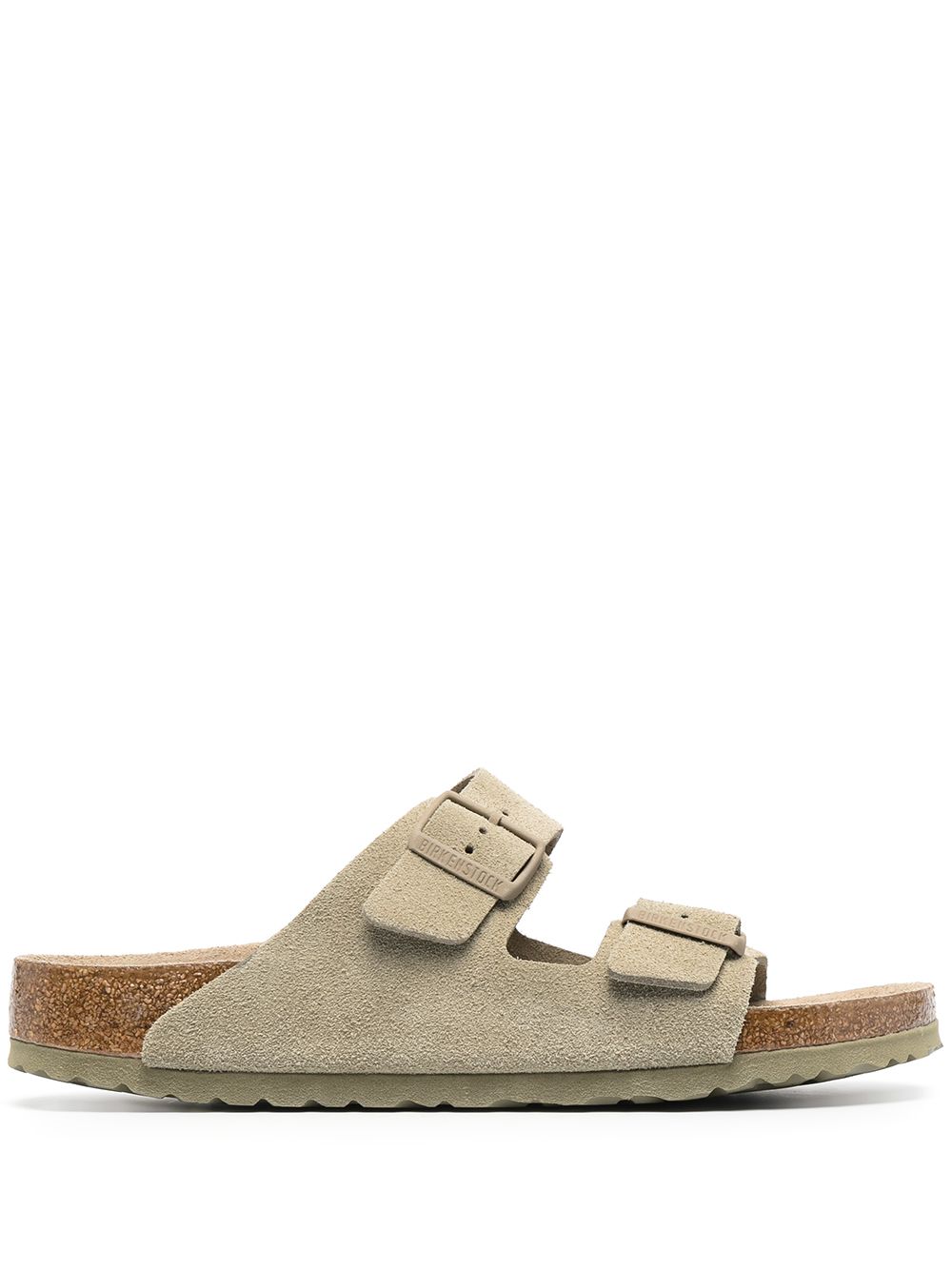 Birkenstock Arizona 皮质凉鞋 - 绿色