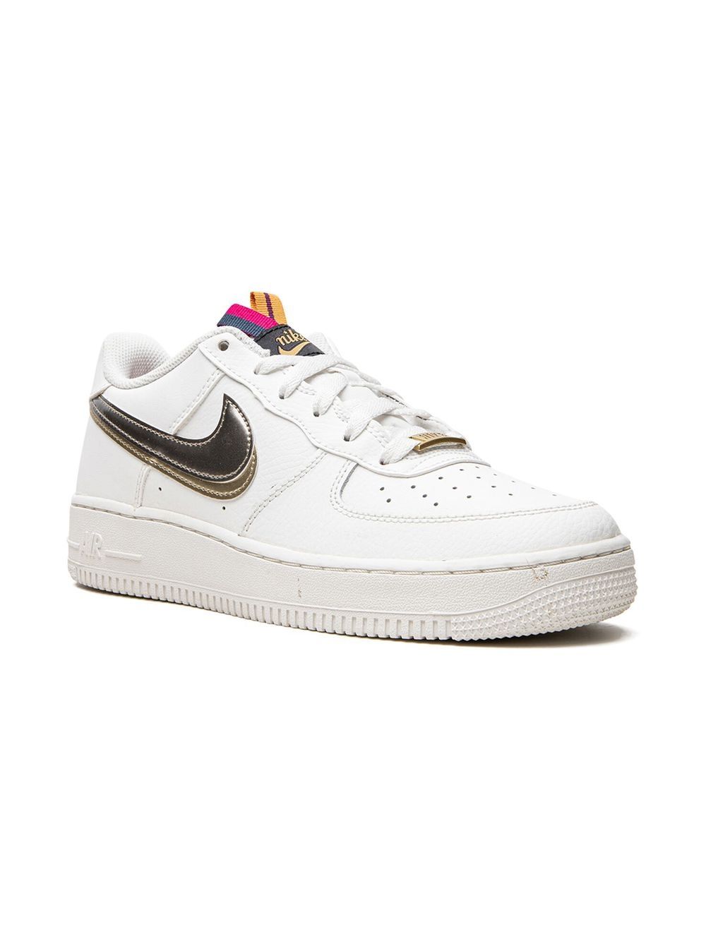 Nike Kids Air Force 1 LV8 低帮运动鞋 - 白色