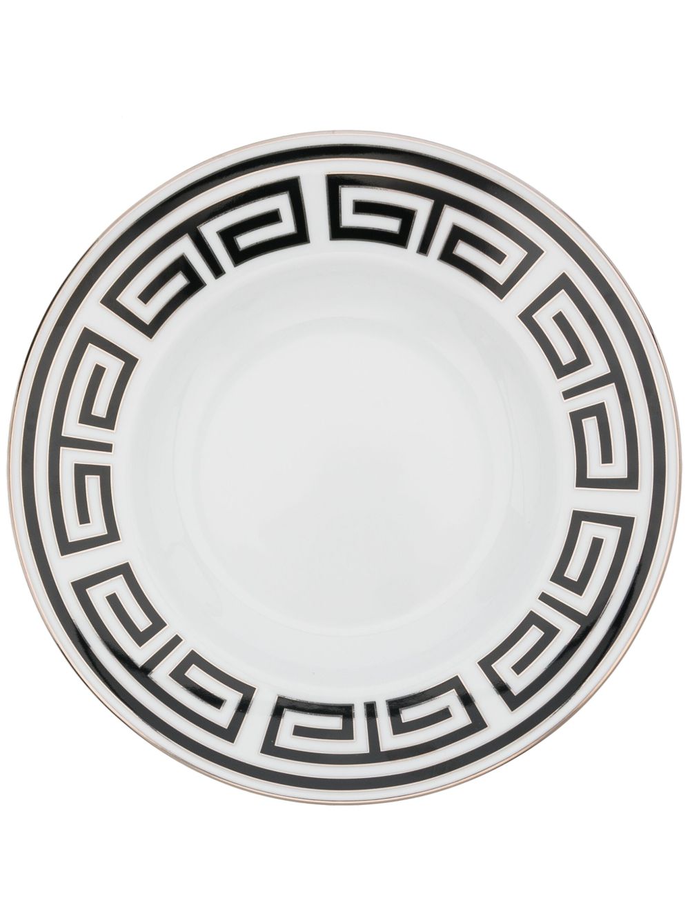 GINORI 1735 Labirinto 盘子（24.5厘米） - 黑色