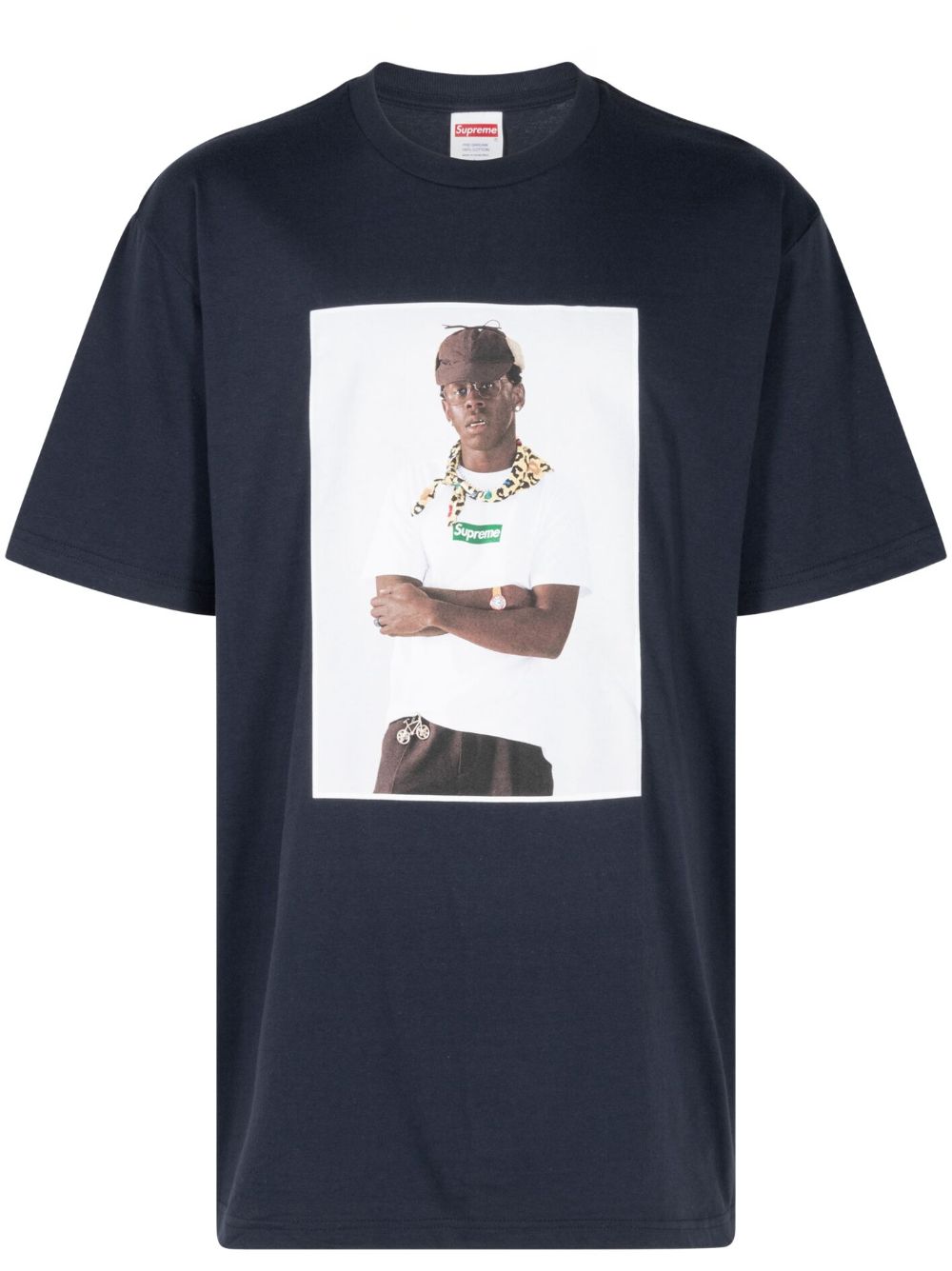 Supreme x Tyler The Creator 照片印花T恤 - 蓝色