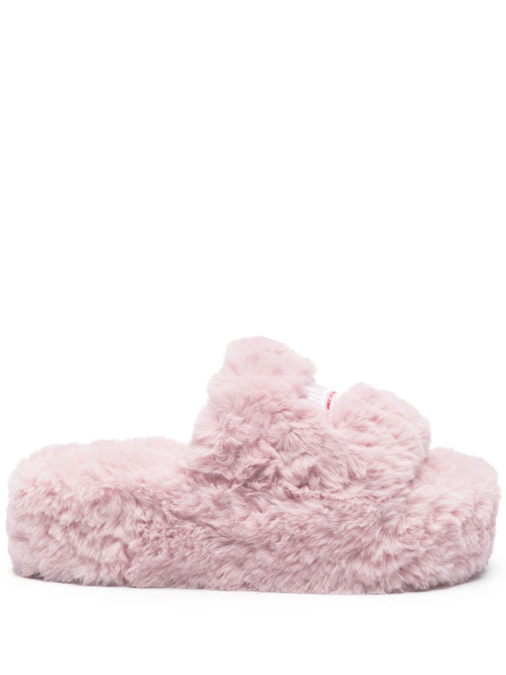 Balenciaga Furry Platform 拖鞋 - 粉色