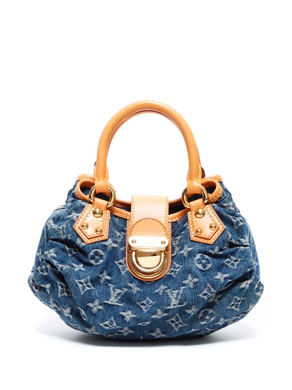 Louis Vuitton Pre-Owned Pleaty 迷你手提包（2005年典藏款） - 蓝色