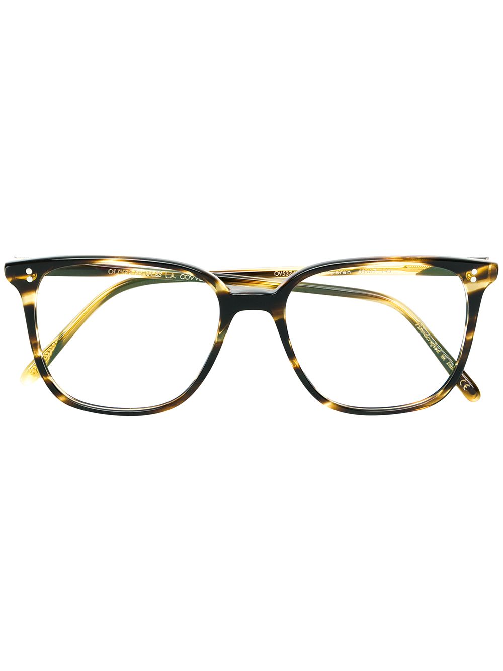 Oliver Peoples Coren glasses - 褐色