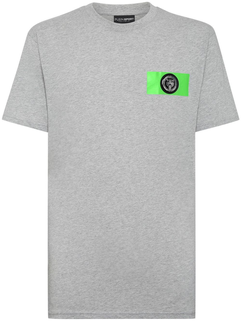 Plein Sport SS logo印花T恤 - 灰色