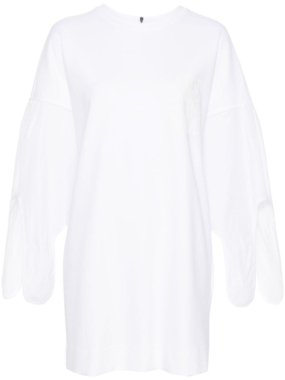 Max Mara Agora 中长连衣裙 - 白色