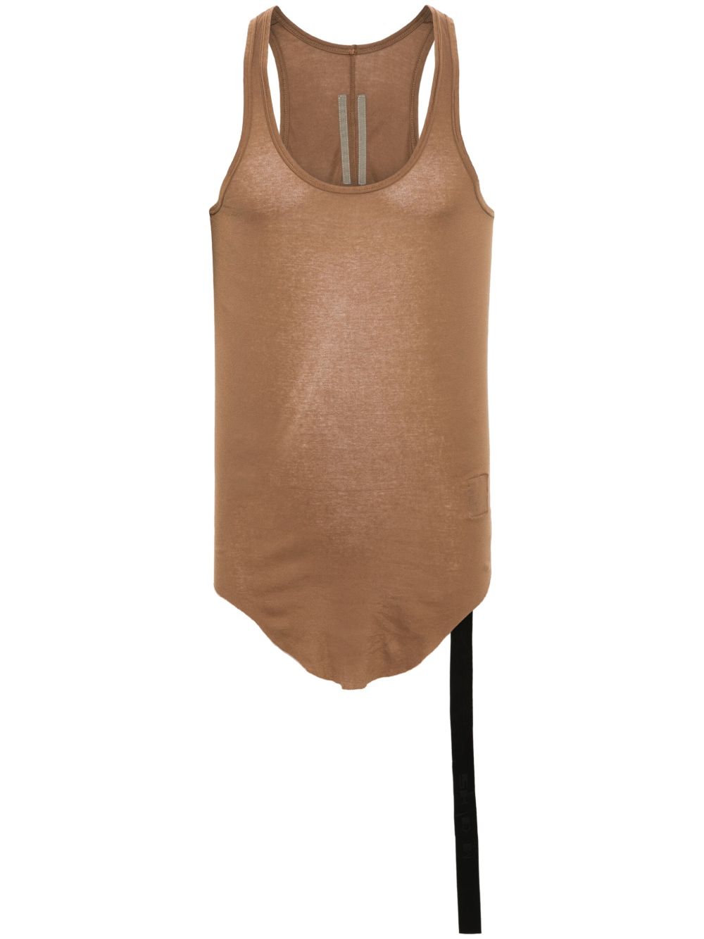 Rick Owens DRKSHDW DRK 棉坦克背心 - 褐色