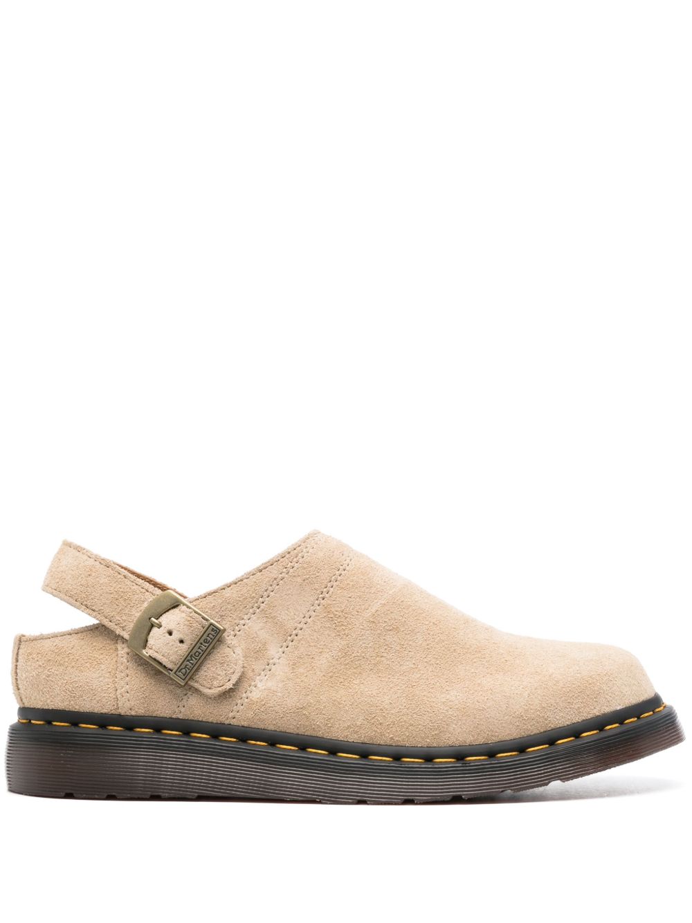 Dr. Martens Isham 绒面皮穆勒鞋 - 中性色