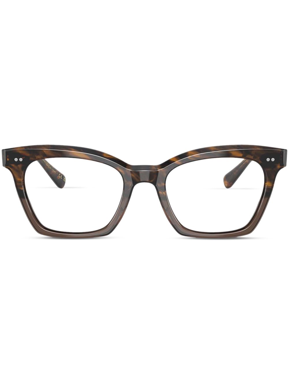 Oliver Peoples Lelia 眼镜 - 褐色