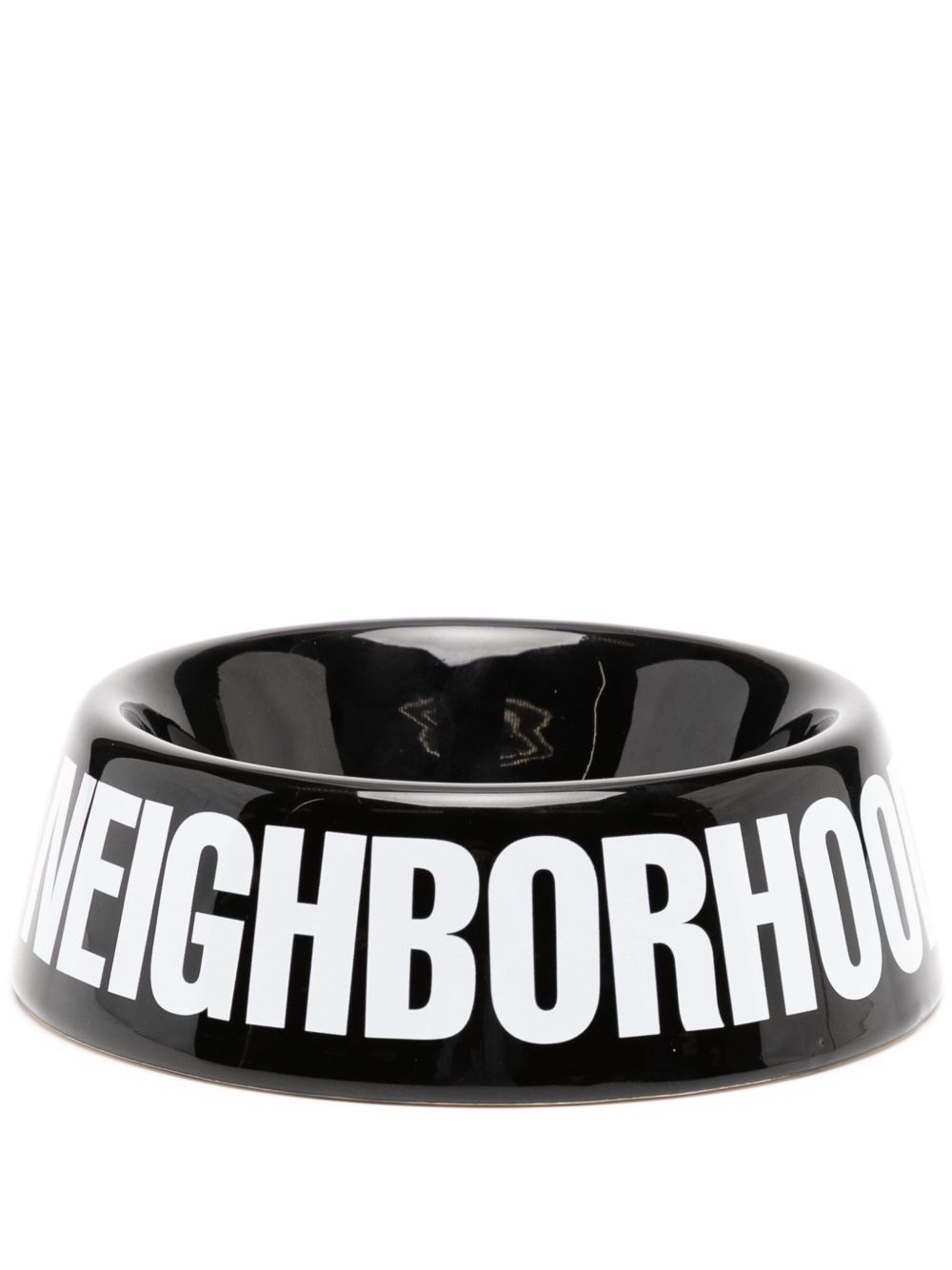 Neighborhood logo宠物狗餐碗 - 黑色