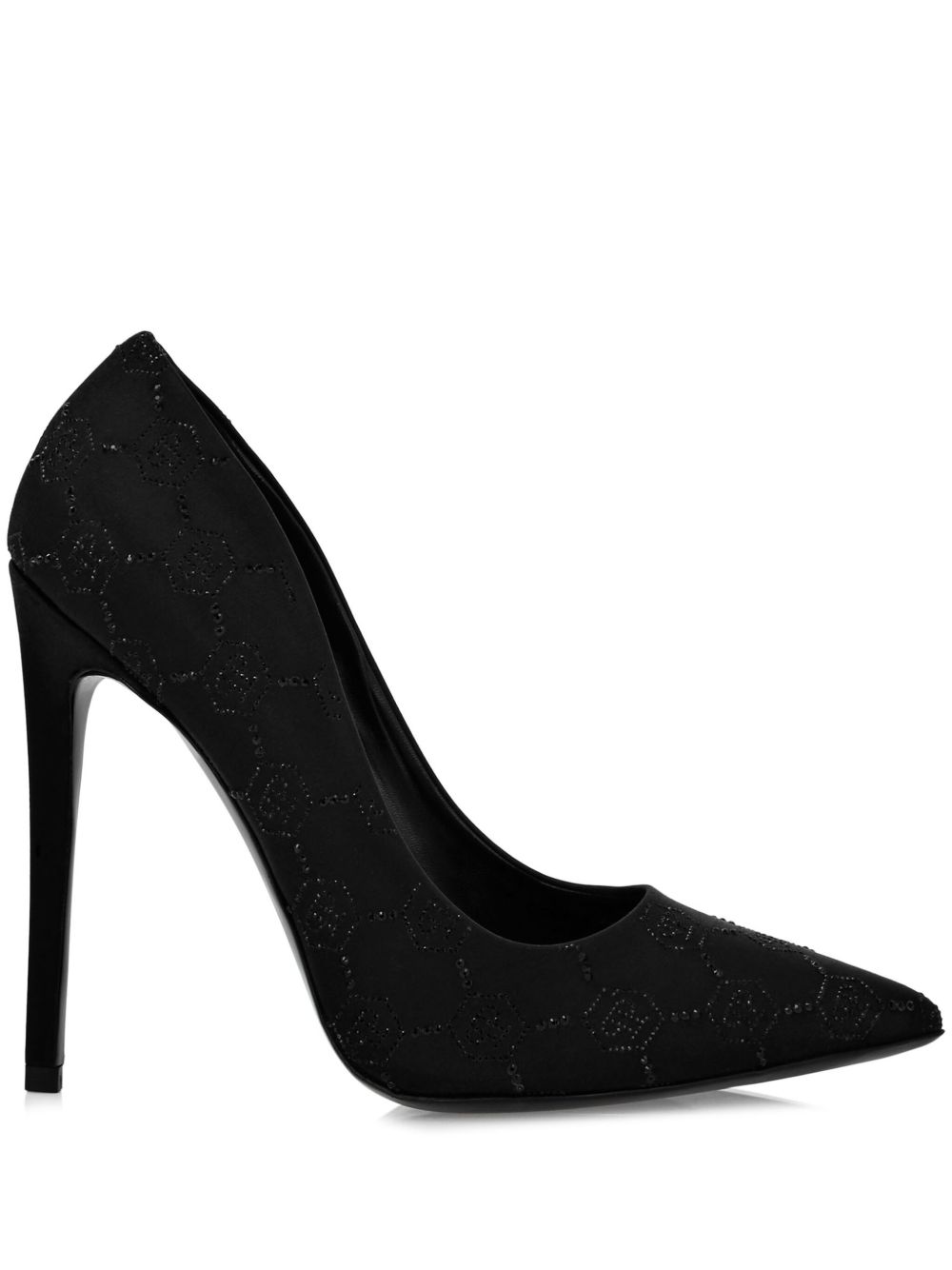 Philipp Plein Decollete 高跟鞋（10.5厘米） - 黑色