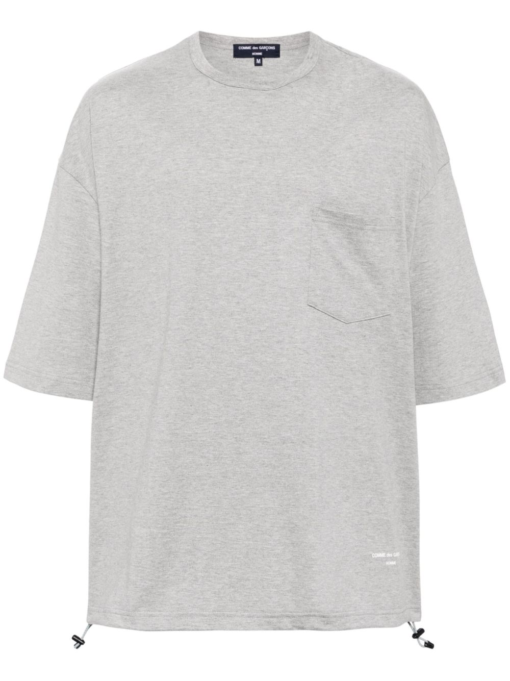 Comme des Garçons Homme logo T恤 - 灰色