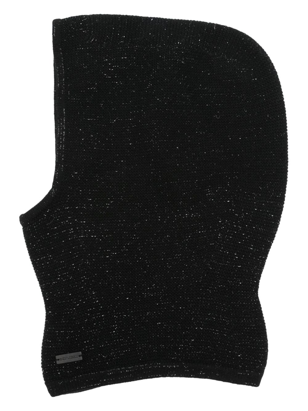 Saint Laurent Cagoule Maille 亮片金葱巴拉克拉瓦帽 - 黑色
