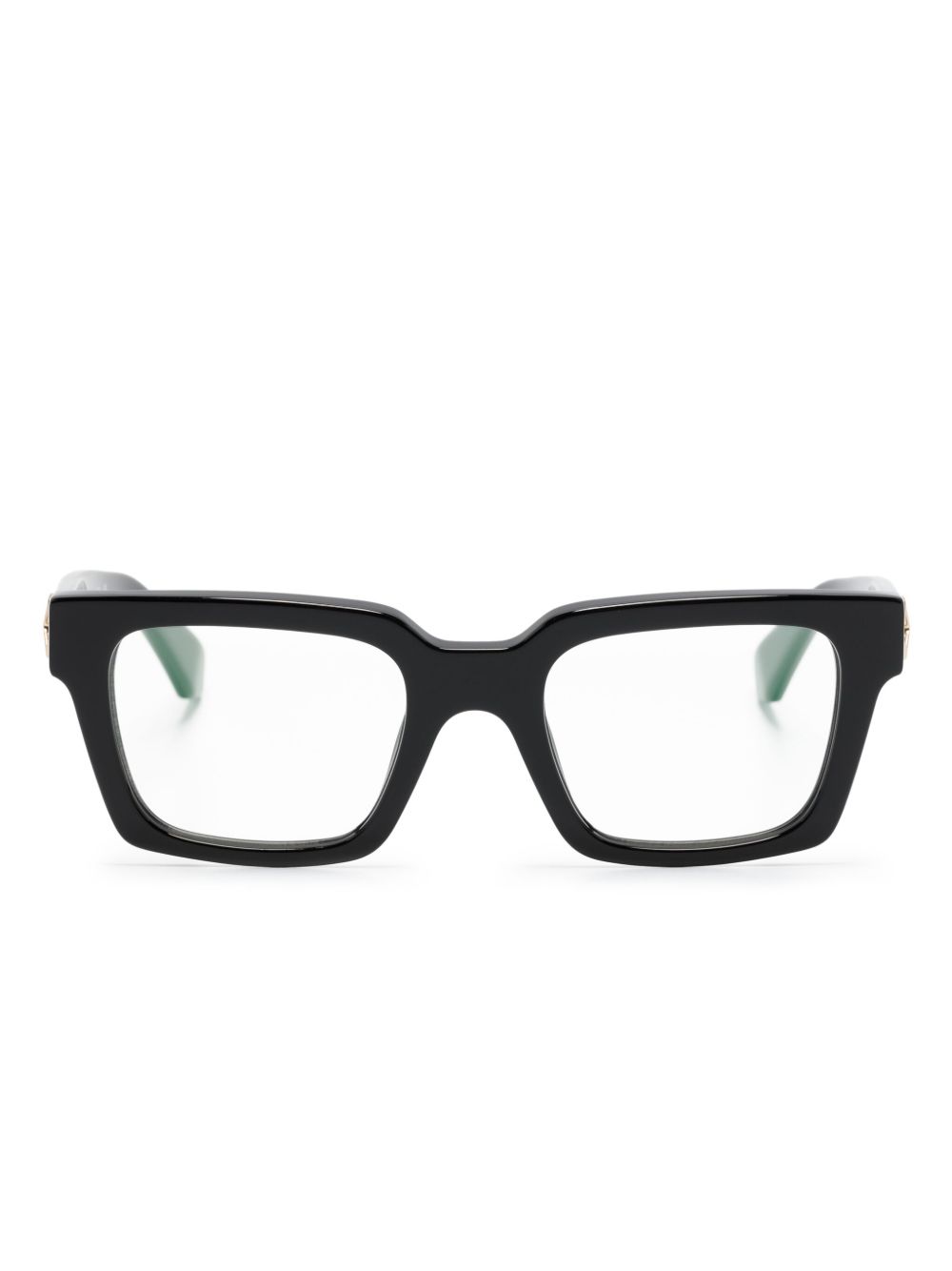 Off-White Eyewear 方框眼镜 - 黑色