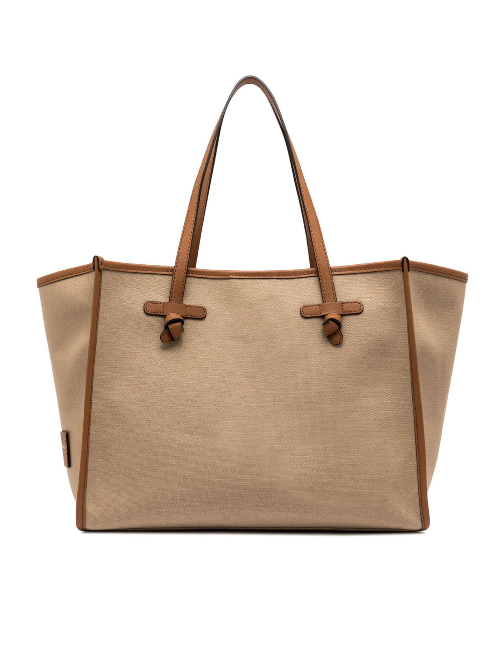 Gianni Chiarini Beige Marcella Shopping Bag