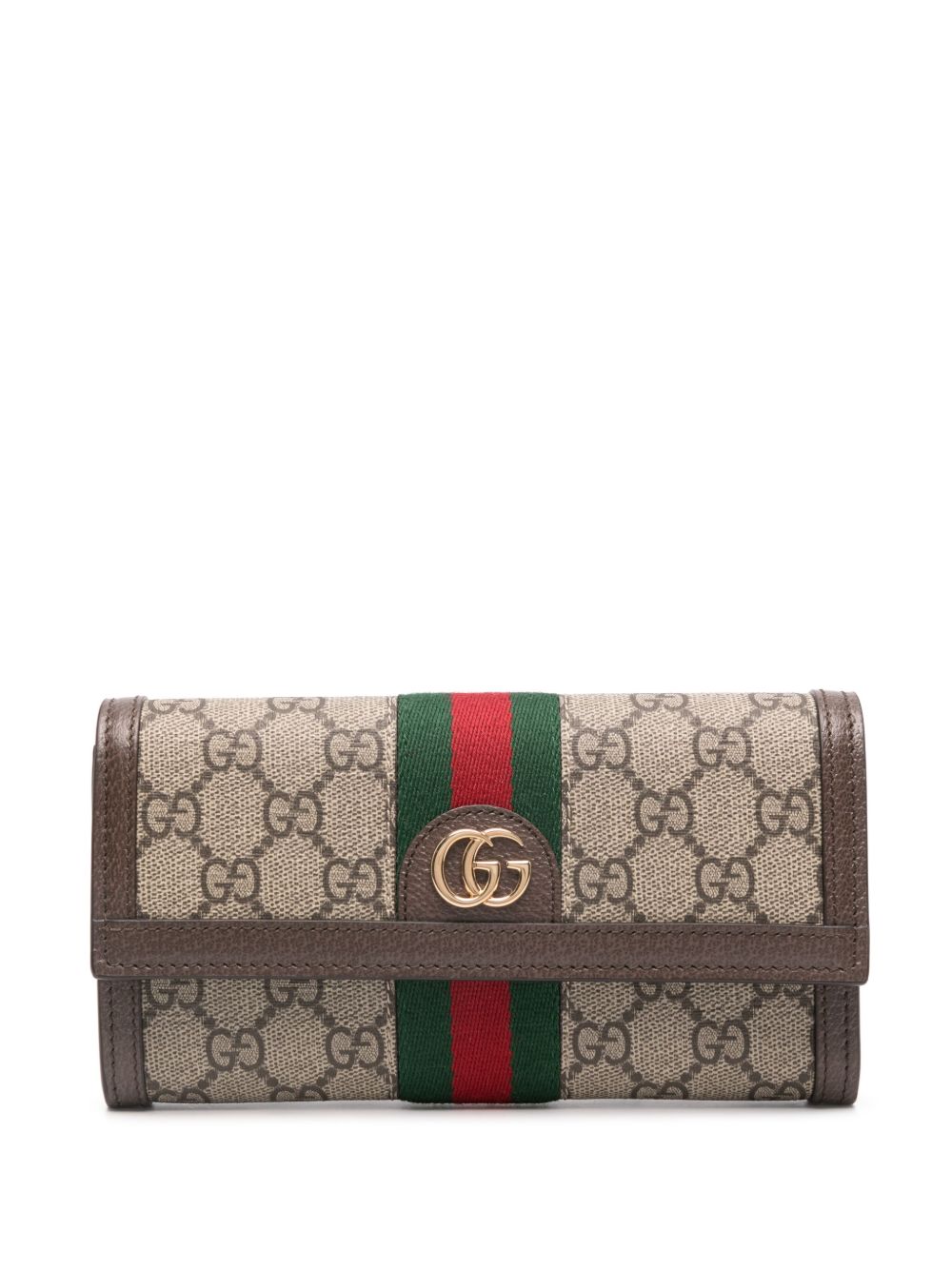 Gucci Ophidia 长款钱包 - 中性色