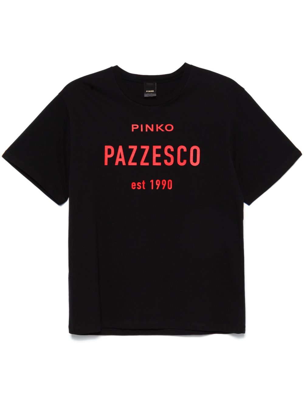 PINKO 文字印花T恤 - 黑色