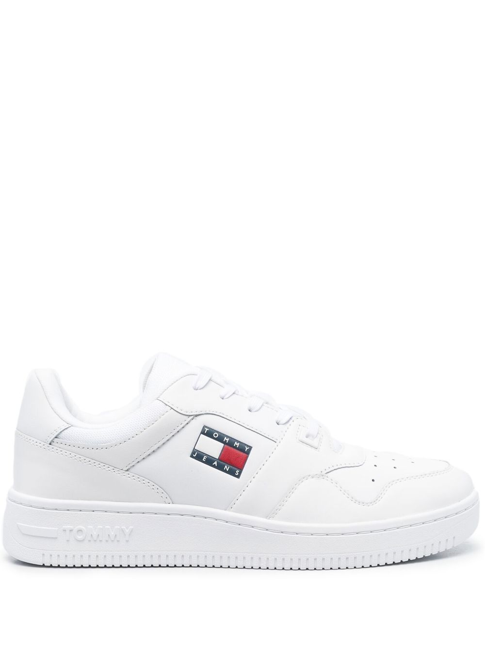 Tommy Jeans Retro Basket 运动鞋 - 白色
