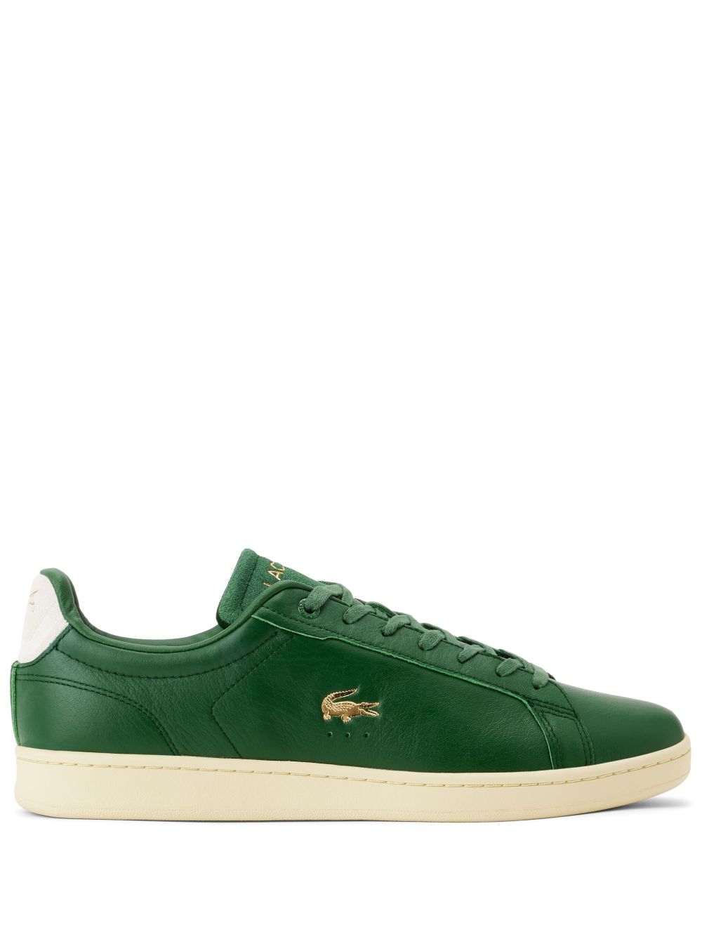 Lacoste Carnaby Pro 皮质运动鞋 - 绿色