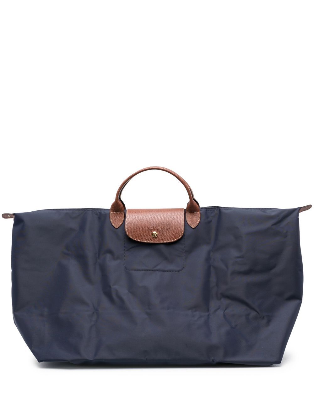 Longchamp Le Pliage 大号旅行包 - 蓝色