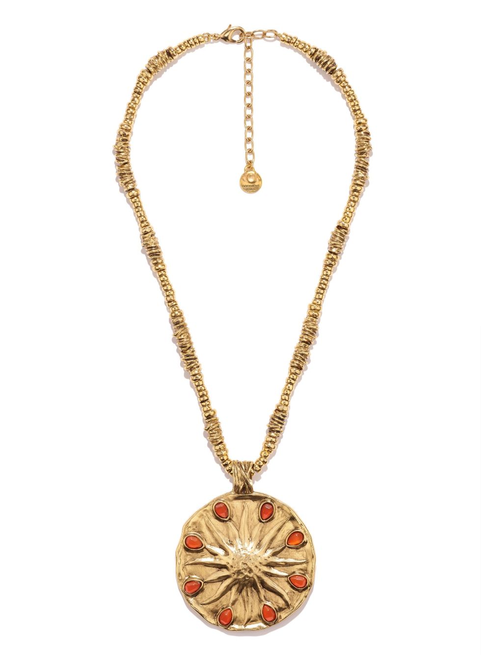 Goossens Talisman Astro Sun 吊饰项链 - 金色
