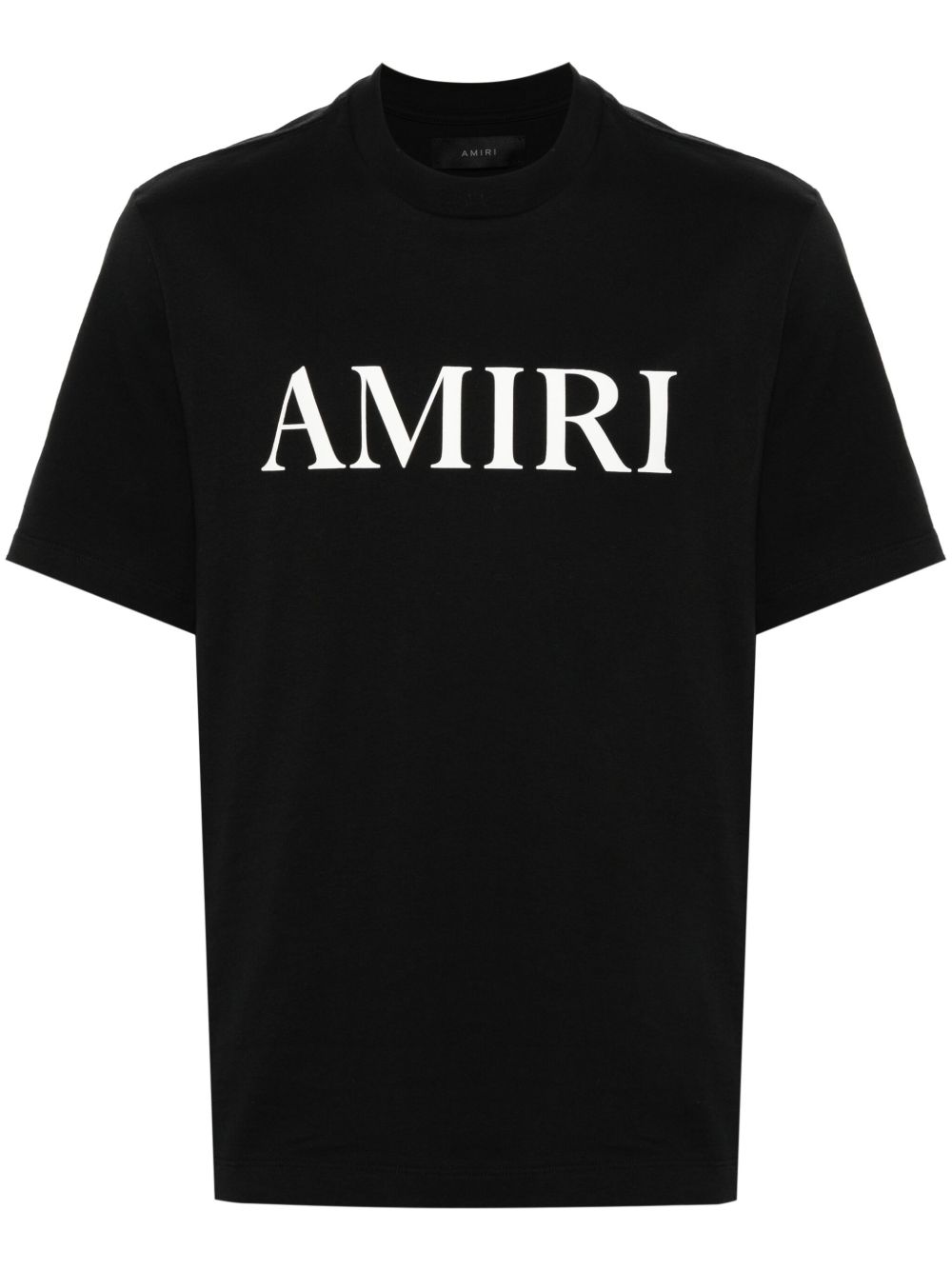 AMIRI 橡胶logo T恤 - 黑色