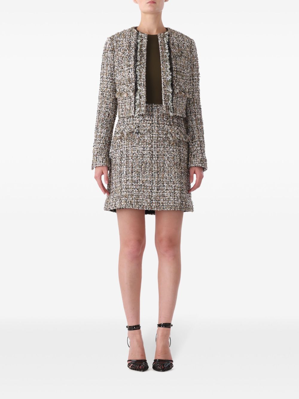 Jason Wu Collection 短款夹克 - 中性色