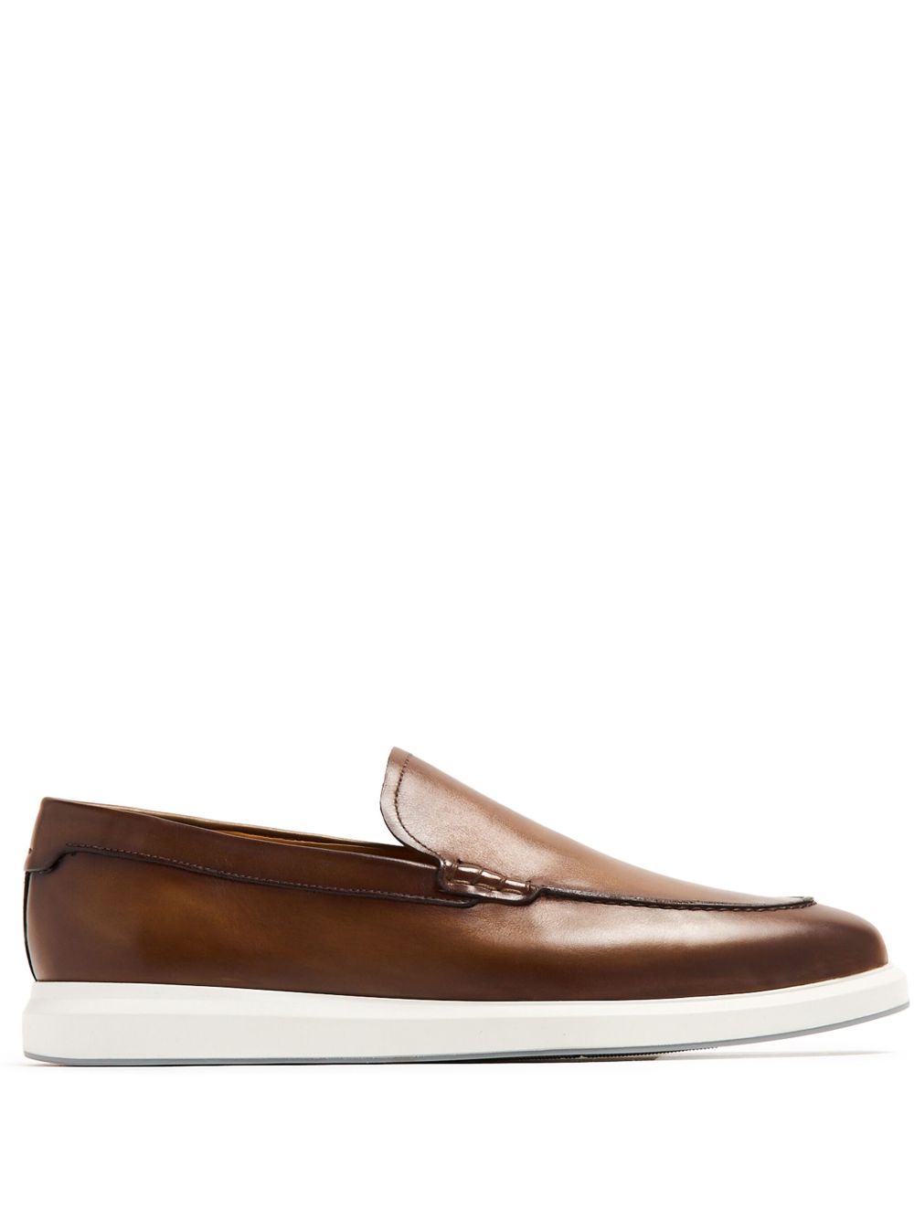 Magnanni Orion 皮质乐福鞋 - 褐色